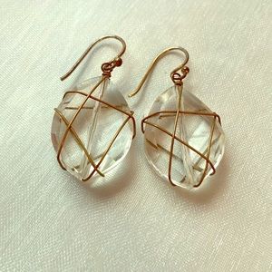 Geometrical Gold Earrings